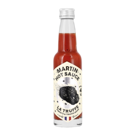 Sauce Piquante la Truffe Piments & Truffe Noire Force 4/12 MARTIN HOT SAUCE
