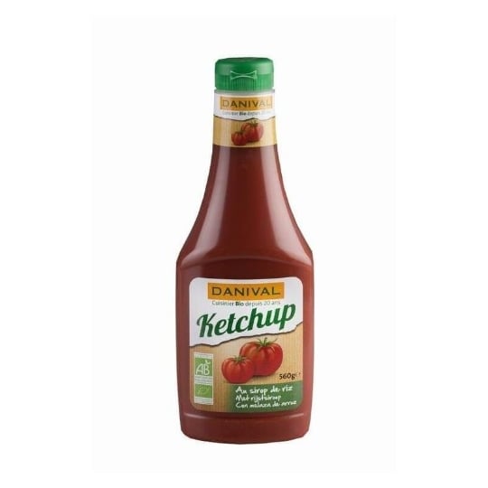 Ketchup Souple Sans Sucre 560g - Danival DANIVAL