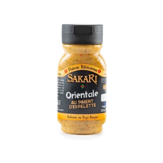 Sauce Orientale Au Piment D'espelette Sakari 225 G