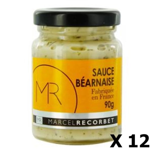 Lot 12x Sauce Béarnaise - Fabriquée En France - Mr -  Pot 90g MARCEL RECORBET - MR