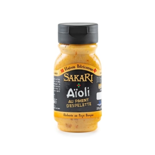 Sauce Aioli Au Piment D'espelette Sakari 225g
