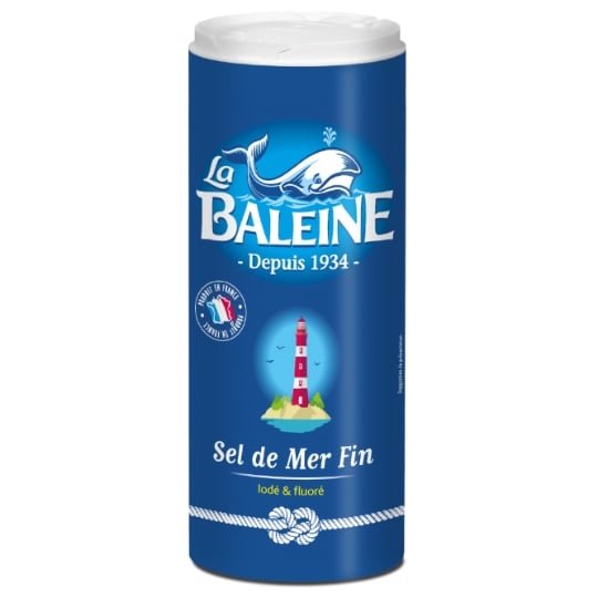 Sel Fin Iodé et Fluoré LA BALEINE
