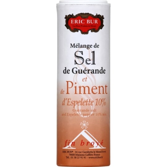 Sel de Guérande & piment d'Espelette ERIC BUR