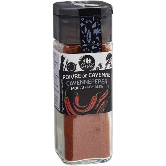Poivre de Cayenne Moulu CARREFOUR CLASSIC'
