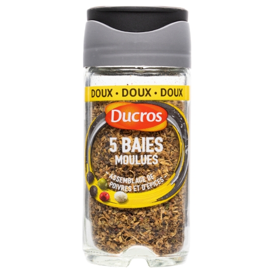 Mélange de 5 Baies moulues force 3 DUCROS