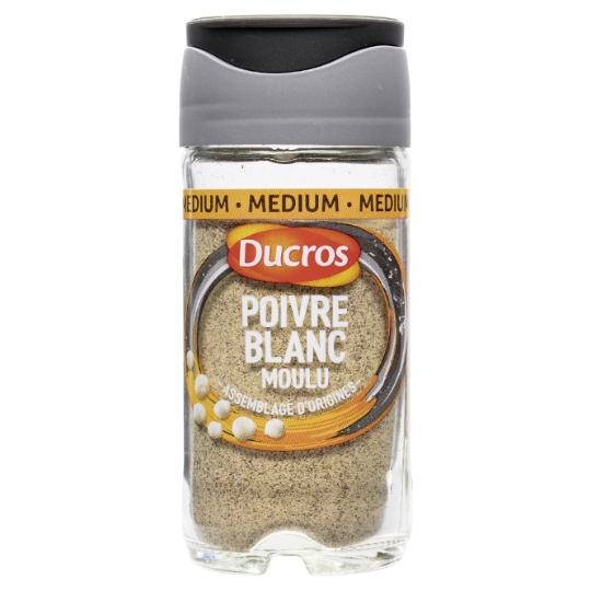 Poivre Blanc Moulu Force 8 DUCROS