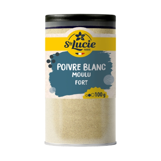 Poivre Blanc Moulu SAINTE LUCIE