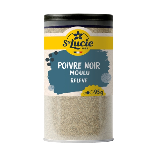 Poivre Noir Moulu SAINTE LUCIE