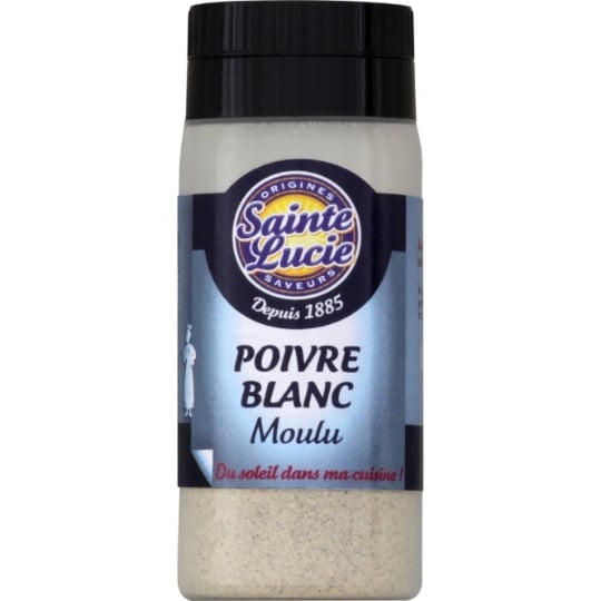 Poivre Blanc Moulu SAINTE LUCIE