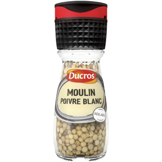 Poivre Blanc en Grain DUCROS