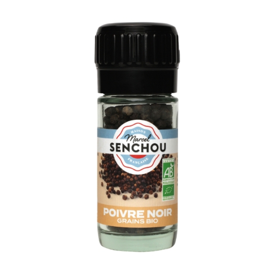 Poivre Noir en Grains Bio MARCEL SENCHOU