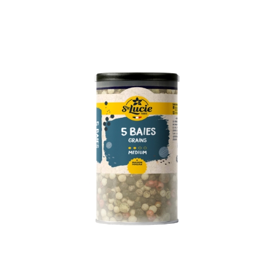 Mélange de 5 Baies grains SAINTE LUCIE