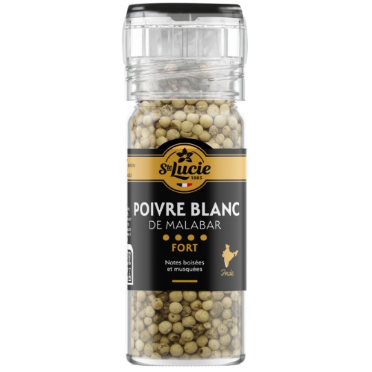 Poivre Blanc de Malabar SAINTE LUCIE