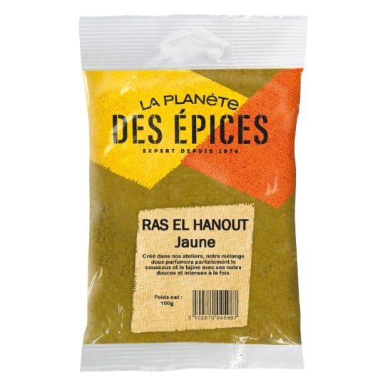 Ras El Hanout Jaune LA PLANETE DES EPICES