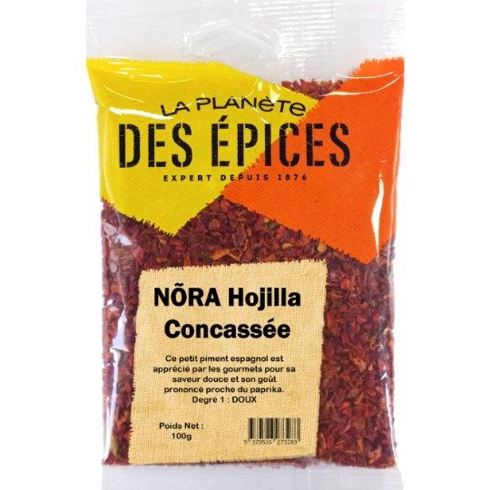 Assaisonnement Nora Hojilla Concassée LA PLANETE DES EPICES