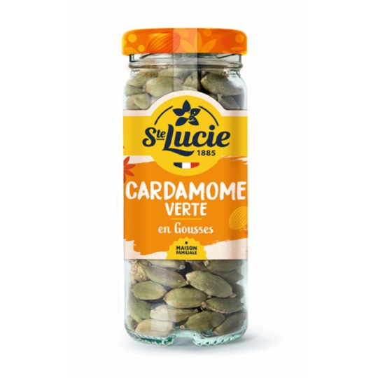 Cardamome verte en gousses SAINTE LUCIE