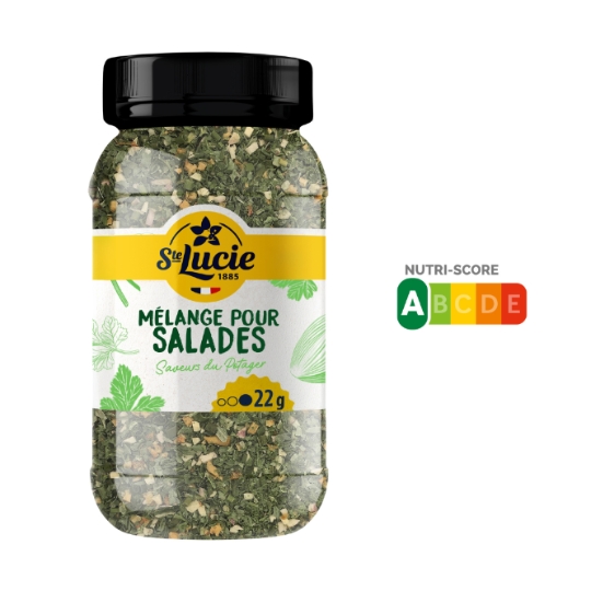Mélange d'Herbes pour salade saveurs du potager SAINTE LUCIE