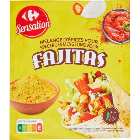 Epices pour Fajitas CARREFOUR SENSATION