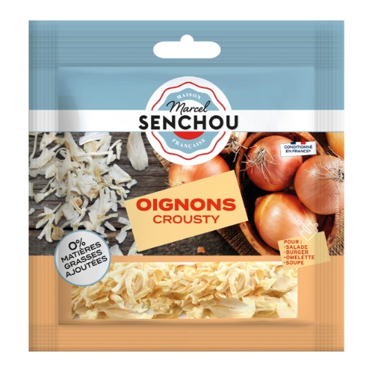 Oignons Crousty 0% Matières Grasses Ajoutés MARCEL SENCHOU