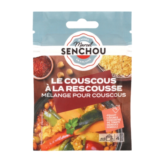 Le Couscous à la Rescousse Mélange pour Couscous MARCEL SENCHOU