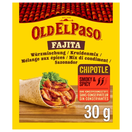 Mélange d'Epices Fajita Chipotle Smoky & Spicy OLD EL PASO
