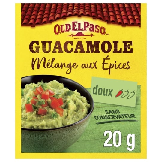 Épices pour Guacamole Doux OLD EL PASO