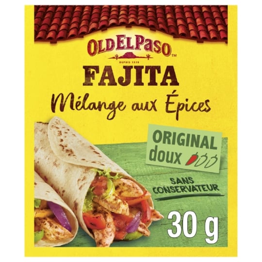 Épices Fajitas Doux OLD EL PASO