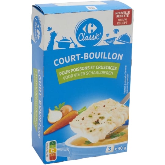 Court Bouillon pour Poissons et Crustacés CARREFOUR CLASSIC'