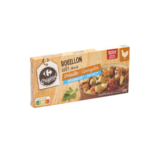 Bouillon de volaille dégraissé CARREFOUR ORIGINAL