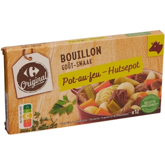 Bouillon goût pot au feu CARREFOUR ORIGINAL