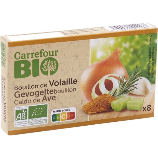 Bouillon Déshydraté de Volaille Bio CARREFOUR BIO