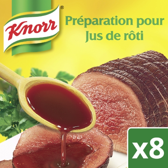 Préparation Déshydratée pour Jus de Rôti KNORR