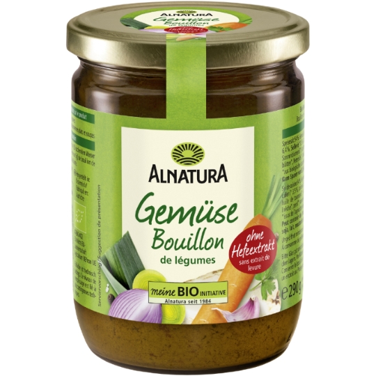 Bouillon de Légumes Bio Sans Extrait de Levure ALNATURA