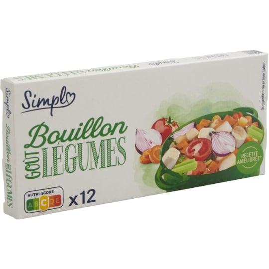 Bouillon goût légumes SIMPL