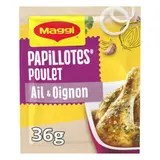 Papillotes poulet ail/oignon MAGGI
