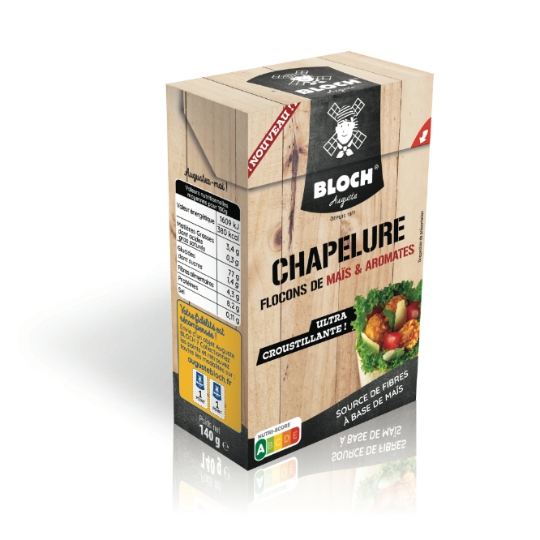 Chapelure Flocons de Maïs & Aromates Ultra Coustillante ! AUGUSTE BLOCH
