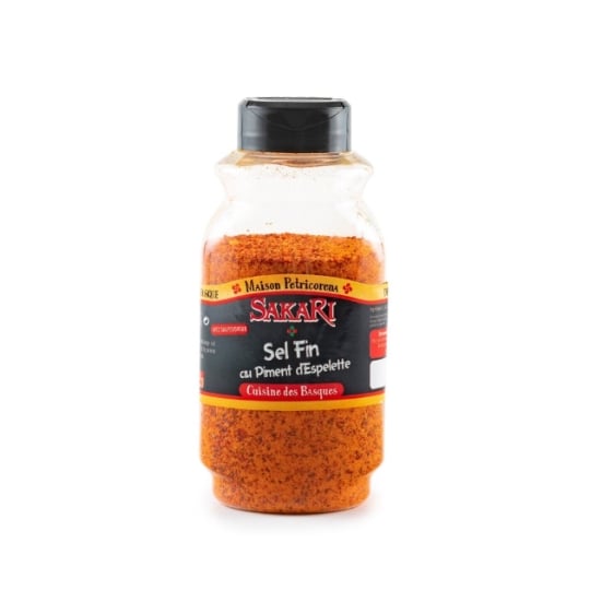 Sel Fin Au Piment D'espelette 250 G