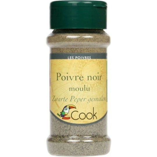 Poivre Noir En Poudre 45 G - Cook COOK