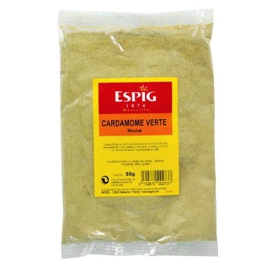 Cardamome verte en poudre Epice indienne 50g ESPIG