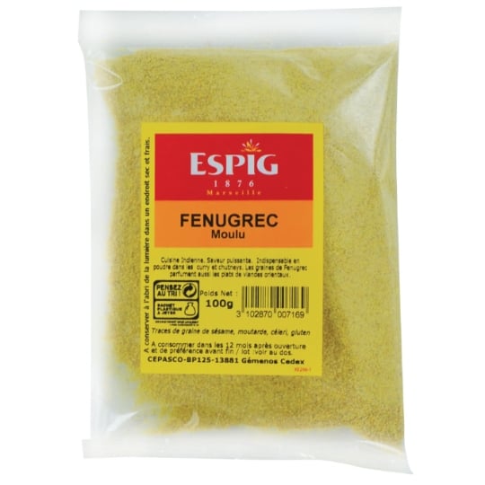 Fenugrec En Poudre Fenugrec Moulu Methi ESPIG