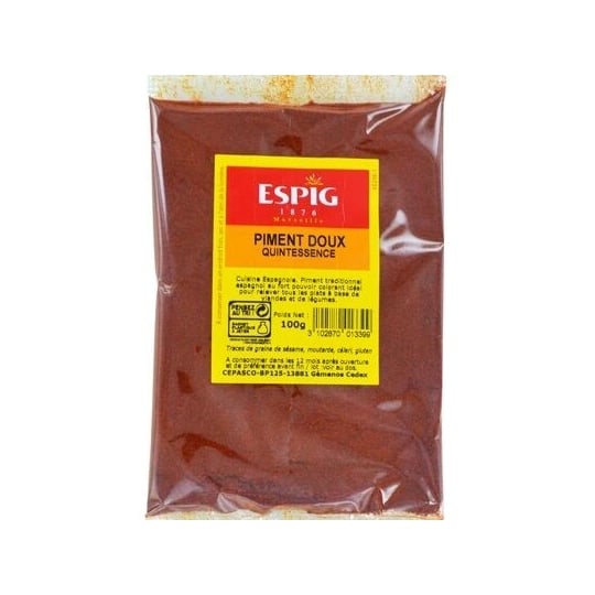 Piment Doux En Poudre Quintessence 100g ESPIG