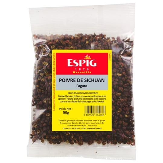 Poivre De Sichuan Ou Fagara Epice 50g ESPIG