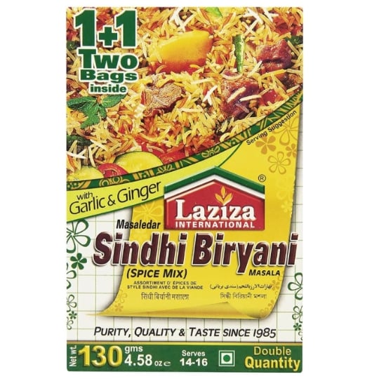 Mélange D'épices Sindhi Biryani Masala 130g LAZIZA