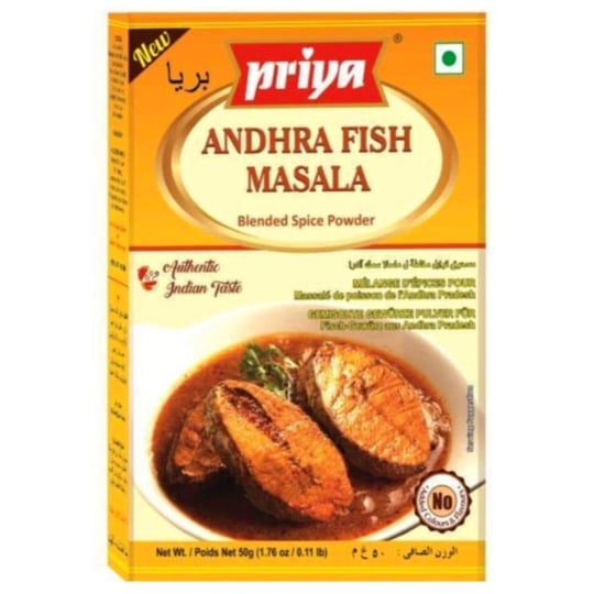 Mélange D'épices Indien Poisson Andhra Masala 50g PRIYA