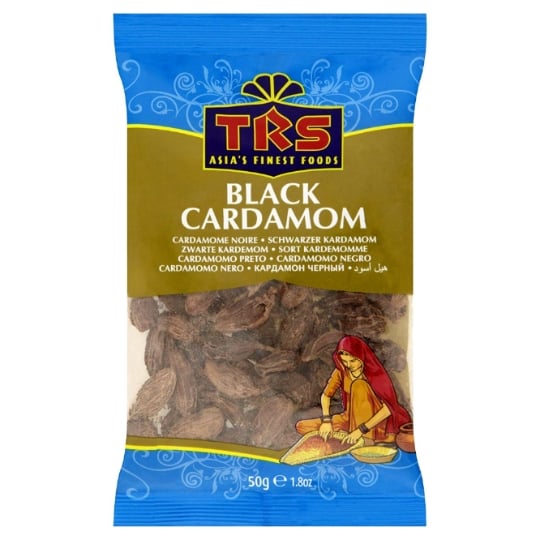 Cardamome noire entière Epice indienne 50g TRS