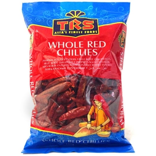 Piment rouge indien long entier 150g TRS