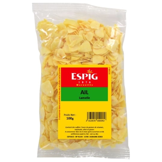 Ail Lamelles Epice 100g ESPIG