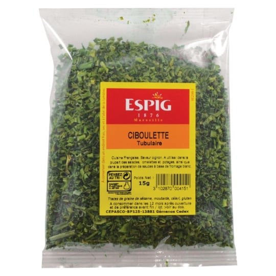 Ciboulette tubulaire Herbe aromatique 15g ESPIG