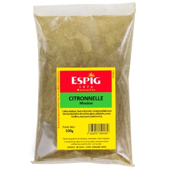 Citronnelle En Poudre Épice 100g ESPIG