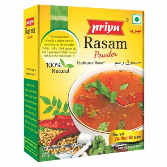 Mélange D'épices Indiennes Rasam Masala 100g PRIYA
